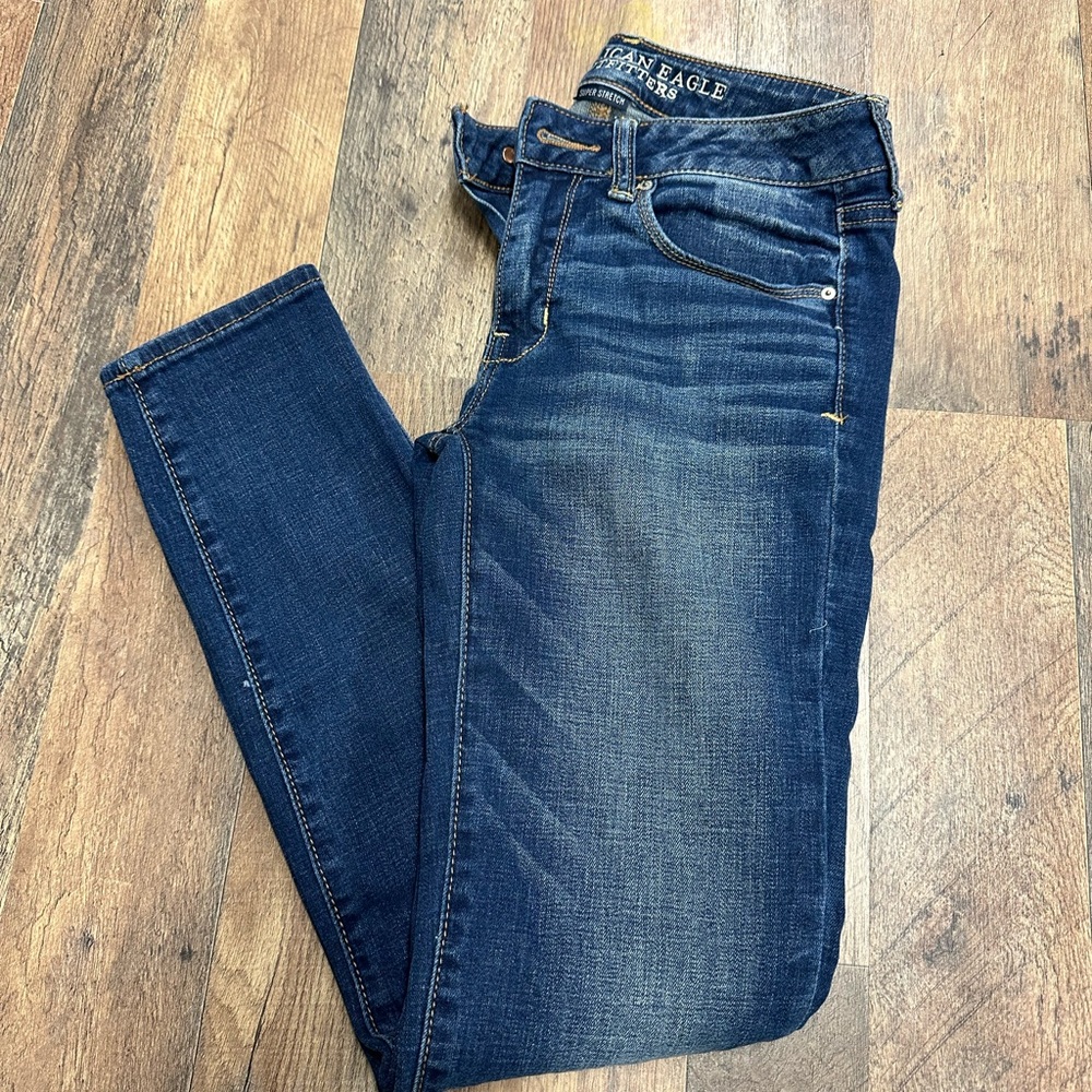 American Eagle Outfitters Women's Blue Jeans